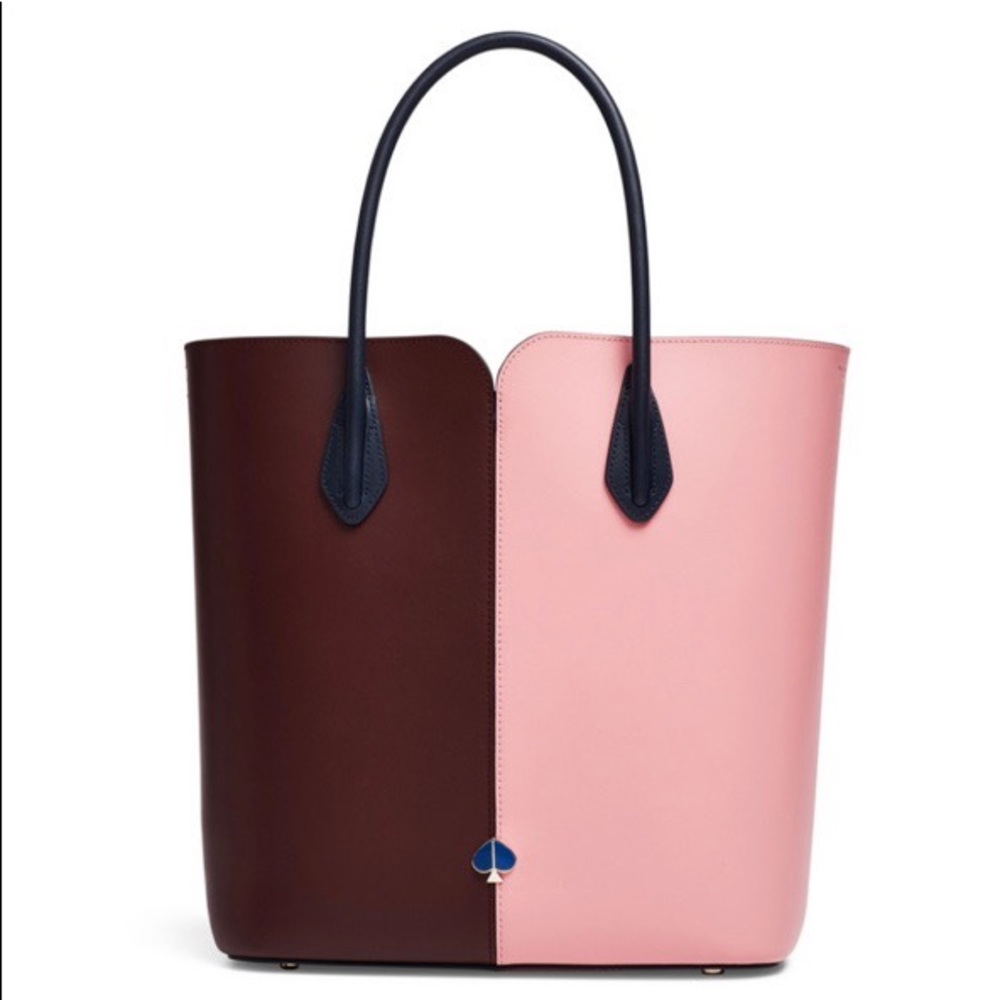 Kate spade red and pink tote